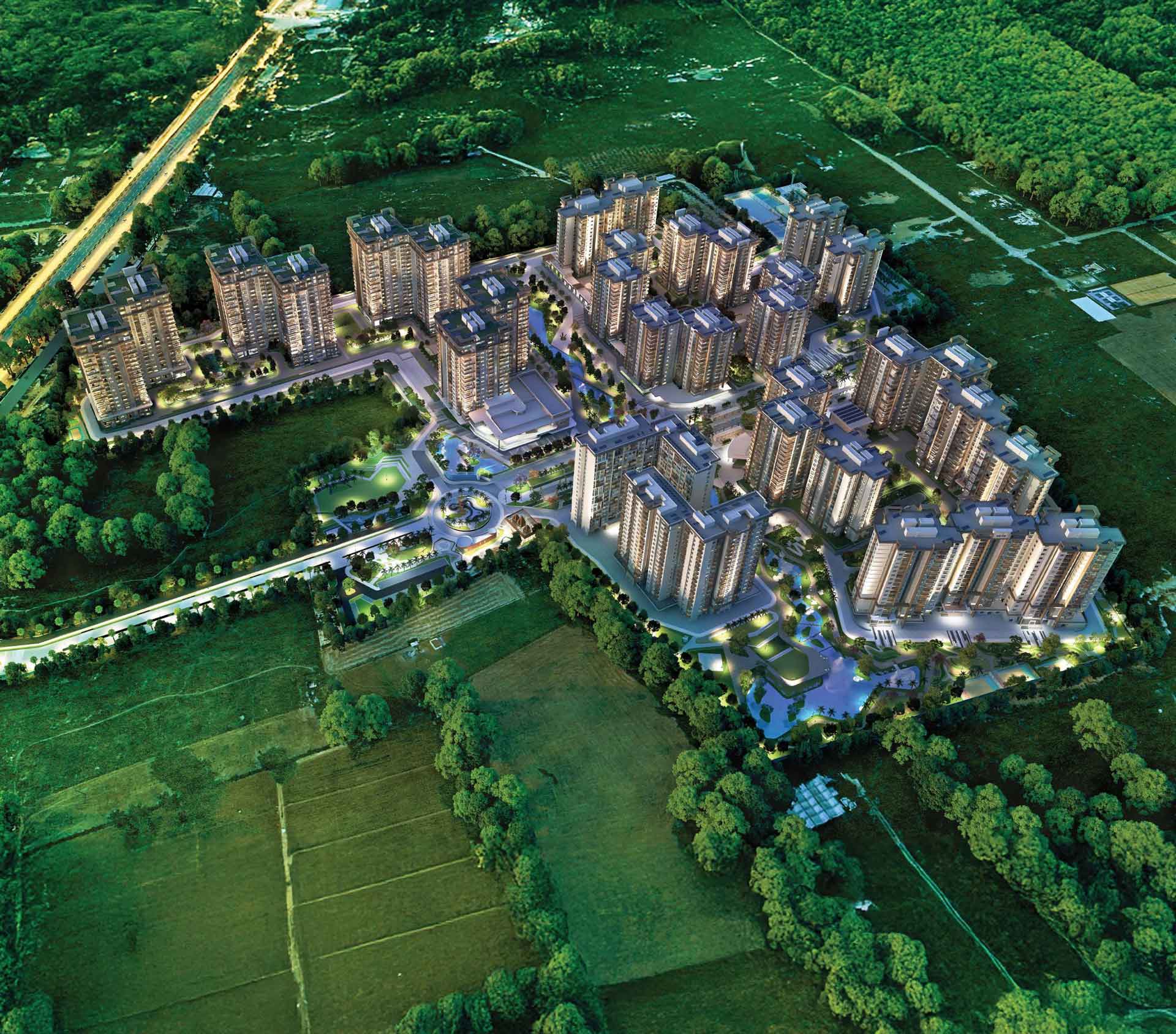 Sattva City Hamlet Airport Road Bangalore